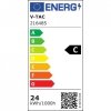 Oprawa hermetyczna V-TAC X-series 120cm 24W 160Lm/W 4000K 3840lm 5 lat gwarancji